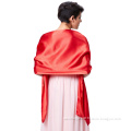 Kate Kasin 72*17" Satin Bridal Evening Dress Shawl Neckerchief Red Scarf Wrap KK000216-4